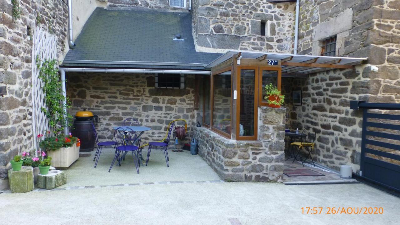 Le Logis De La Cour De Bretagne Au Port De Dinan Lanvallay Exterior foto