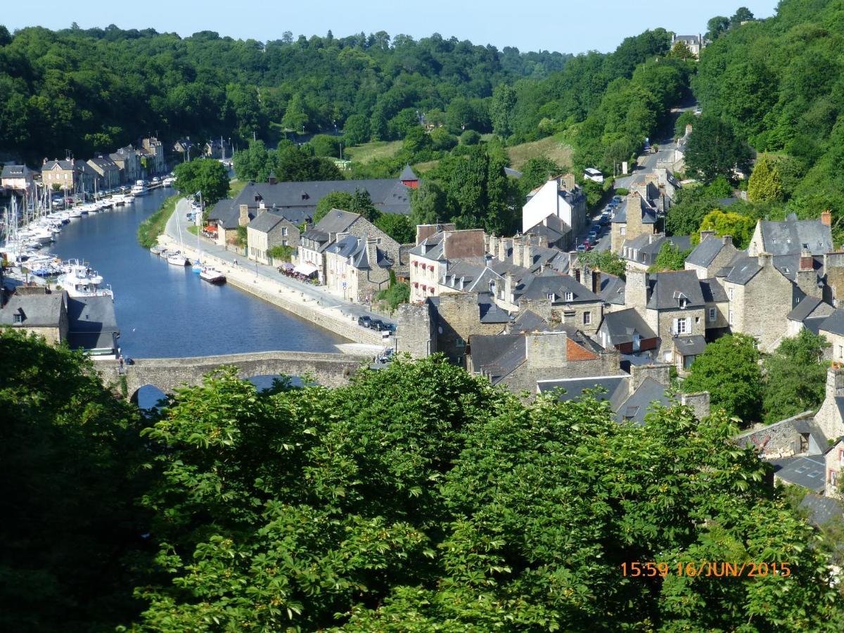 Le Logis De La Cour De Bretagne Au Port De Dinan Lanvallay Exterior foto