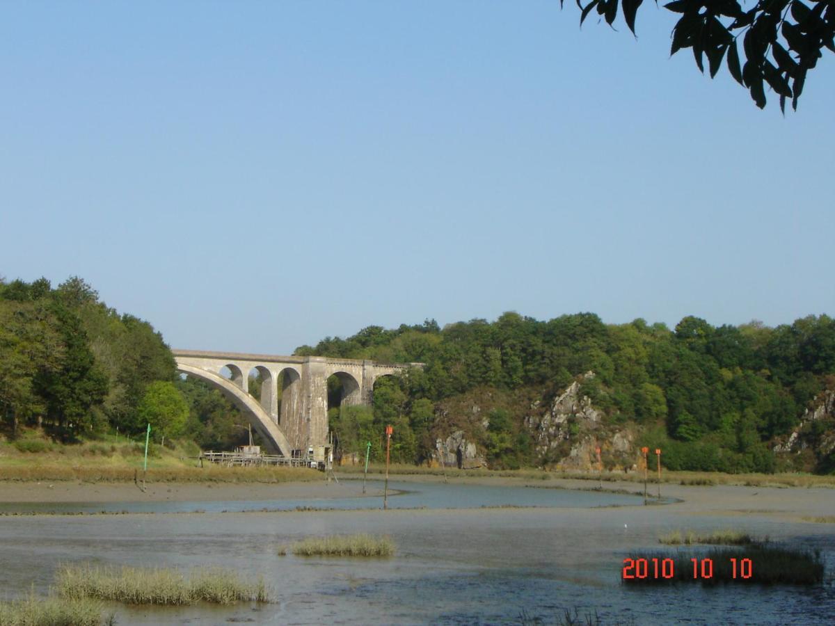 Le Logis De La Cour De Bretagne Au Port De Dinan Lanvallay Exterior foto